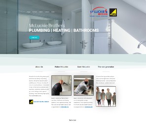 Website Design Falkirk client McLuckie Brothers